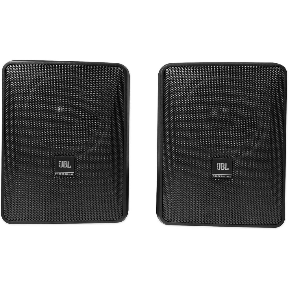 JBL Control 25-1 - Black Indoor/Outdoor Speakers - Black (pair) NEW